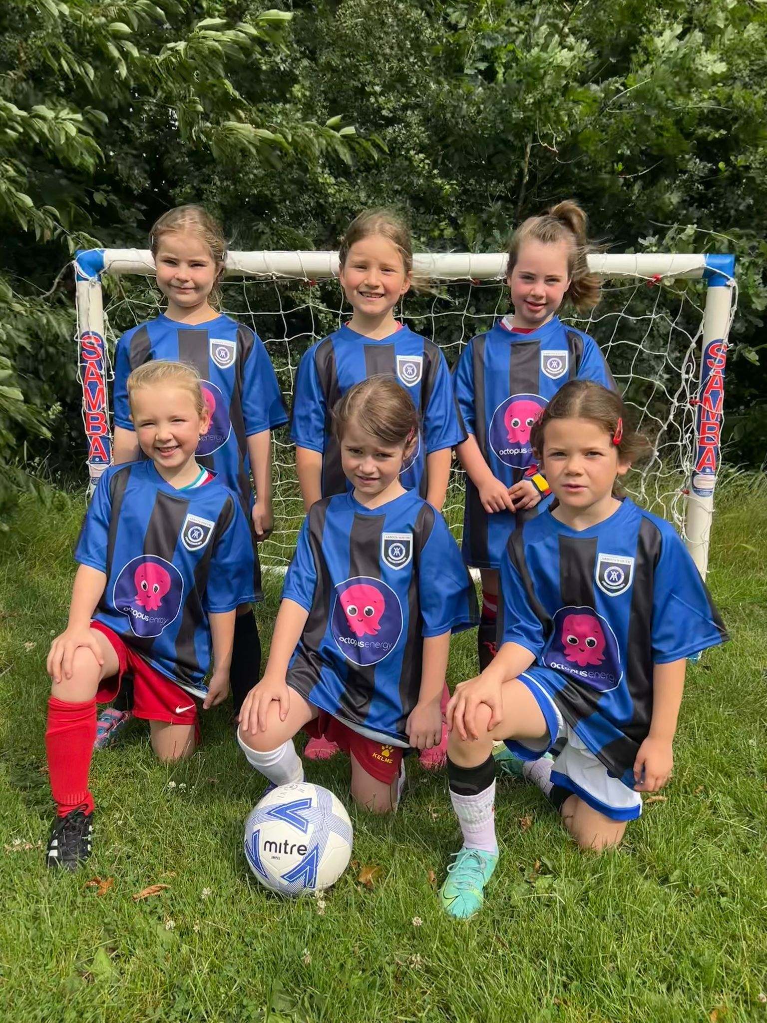 Under 6 Girls Team Photo